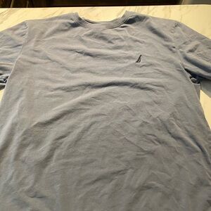 Nautica Men's Light Blue Short Sleeve Tee